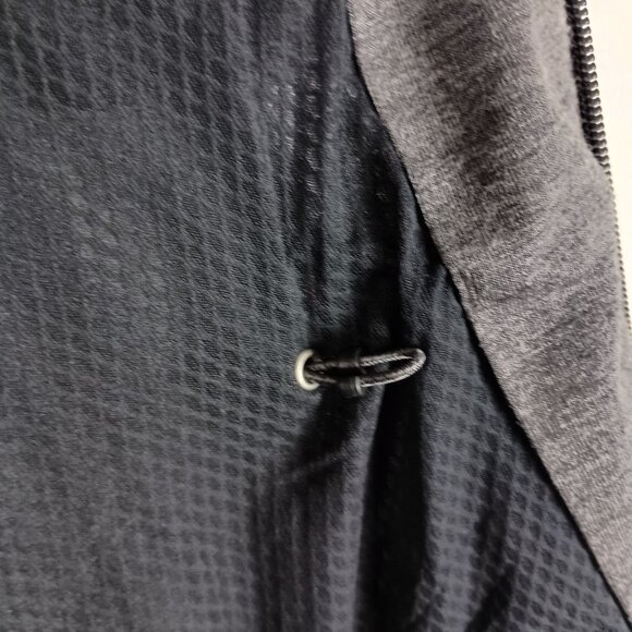 Adidas Womens ClimaProof Golf Jacket Softshell Concealed Hood Full-Zip L Gray - Picture 9 of 12